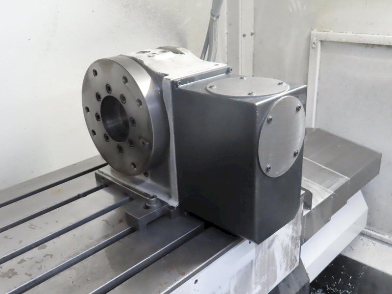 Mazak VCN 510C-II CNC Vertical Machining Center, Mazatrol Matrix CNC Control, Rotary Table, 4th Axis Drive, 12K RPM, 48 ATC, Probing and MORE!- Auction Item