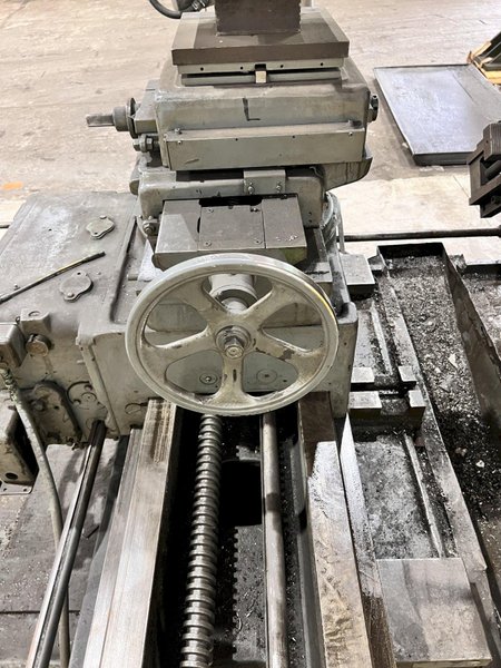 120&quot; SWING CRAVEN HEAVY DUTY FACING T-LATHE: STOCK #21007