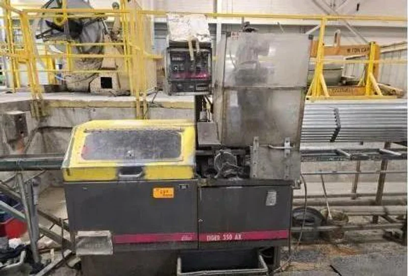 DAKE MEP Tiger 350AX Automatic Vertical Cold Saw Circular Cut-Off Saw Coldsaw