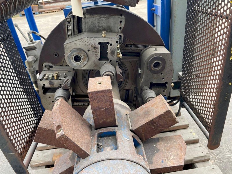 Used, Tri Tool Model PFM 816 Pipe Beveler with Hydraulic Power Unit (Model HPU75-60/5)