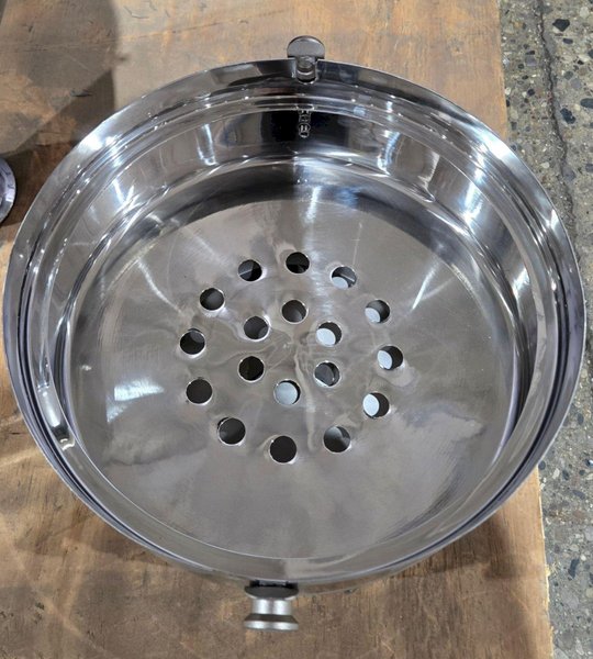 NILFISK UNKNOWN MODEL STAINLESS STEEL HOPPER USED