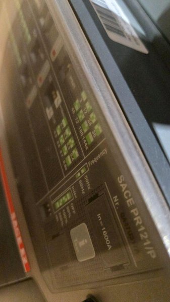 ABB SACE EMAX E2 1600A CIRCUT BREAKER USED