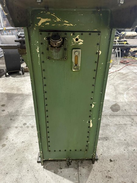 12 TON GREENERD MODEL #HCS-12-8 HYDRAULIC C-FRAME STRAIGHTENING PRESS: STOCK #20683