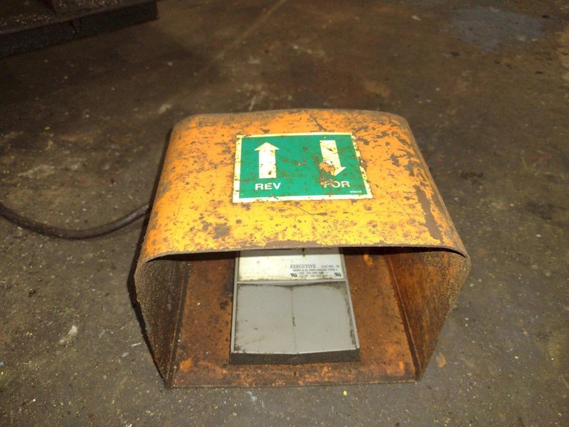 3" HUTH MODEL #2007 HYDRAULIC RAM TYPE TUBE BENDER &amp; END FORMER: STOCK #19709