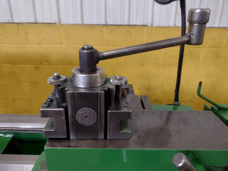 22&quot; X 120&quot; MACHINE-TOOL MODEL #230 ENGINE LATHE, 2-5/8&quot; HOLE: STOCK #17876