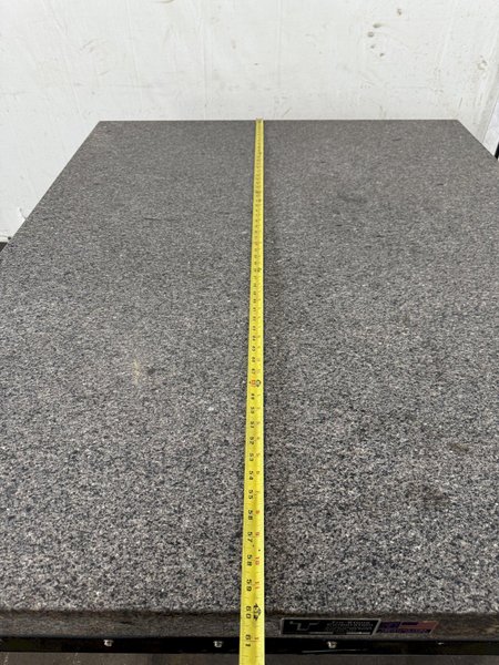 48&quot; X 60&quot; X 6&quot; GRANITE SURFACE PLATE WITH STAND. STOCK # 1120424