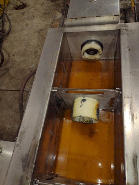 4&quot; CAPACITY ULTRASONIC BAR &amp; TUBE CONTINUOUS WASHER: STOCK #22589