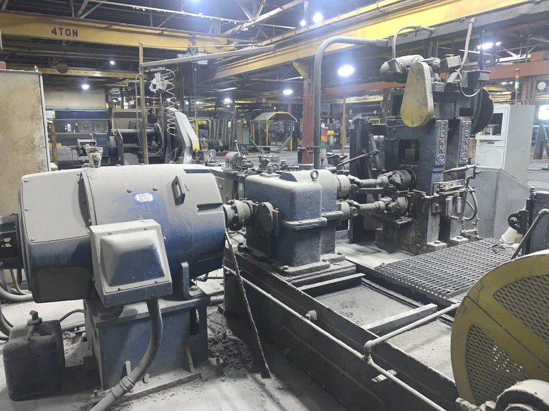 4 STAND FENN / WATERBURY FARRELL FLAT WIRE ROLLING MILL LINE: STOCK #13899