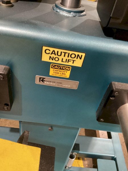 RAPID AIR RSA1500 Decoiler Stock Feed, 2021 Used