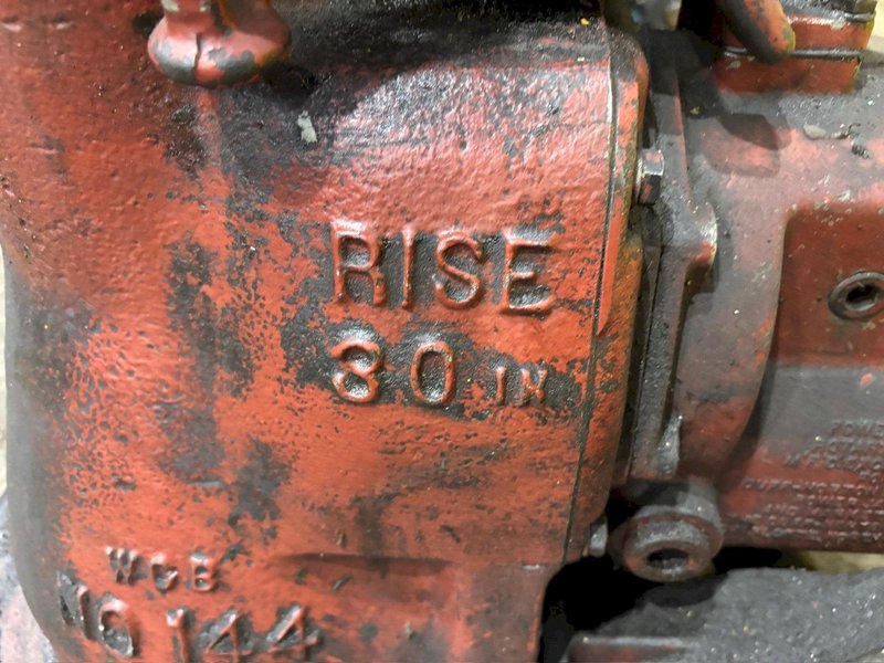 (2) 100 TON DUFF NORTON MODEL #144-CMJ AIR MOTOR JACKS, 30&quot; LIFT: YOBRO #24190