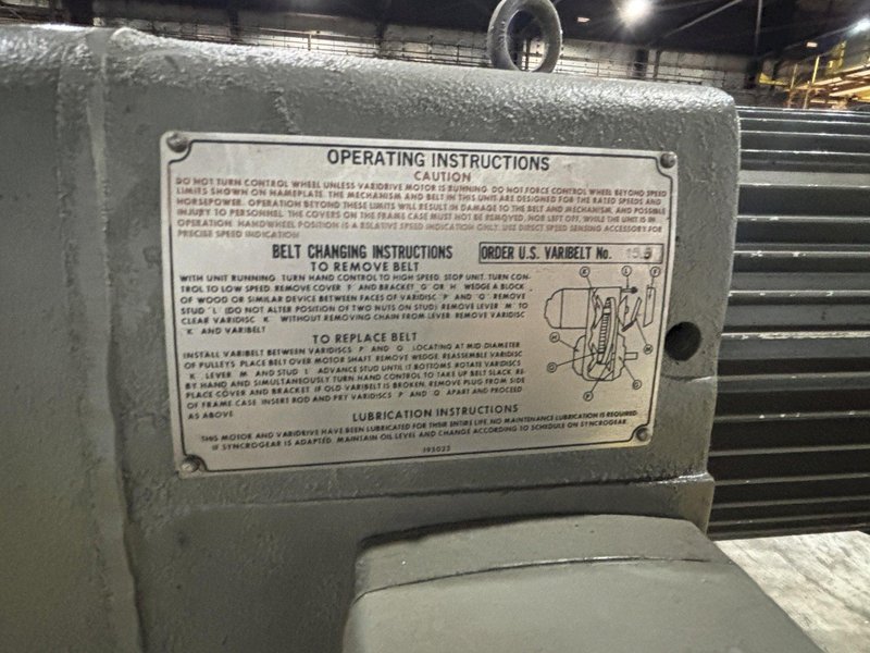 60 TON ROUSSELLE MODEL #6A OBI PRESS, 4" STROKE: YOBRO #22527