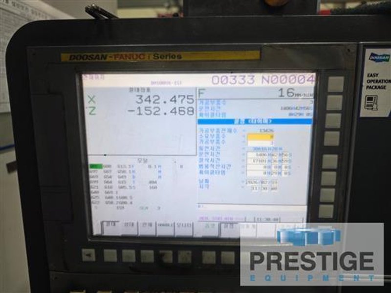 (2) 33.4" Doosan Puma V8300R CNC Vertical Turning Center