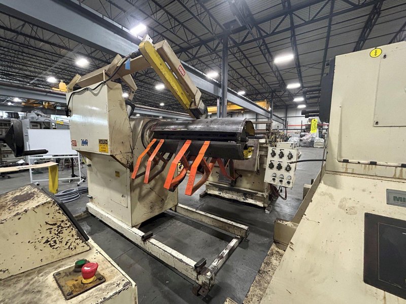 ROWE Coil Reel And Straightener Combination 20,000 Lbs. x 50” Wide