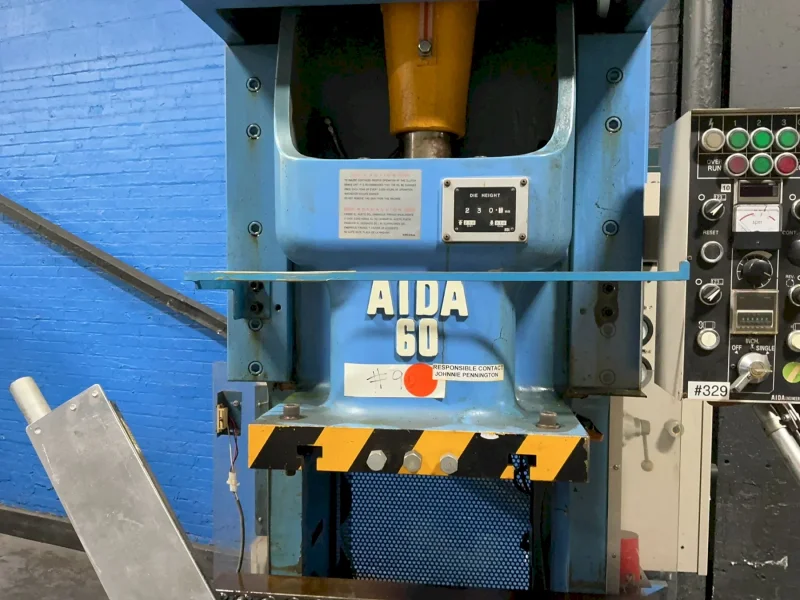 AIDA 66 TON GAP FRAME PRESS  -  NC1-60(2)