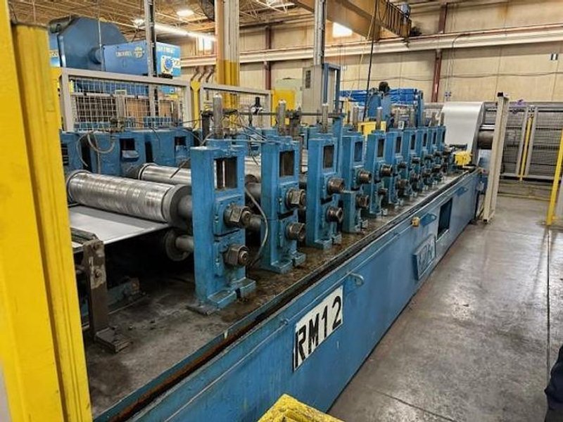 10-STAND X 3&quot; X 39&quot; B&amp;K ROLLFORMER. STOCK # 0900224.