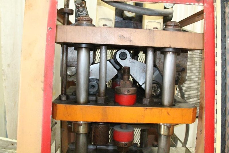 10 TON TISHKEN MODEL #ACO-10LP CUTOFF PRESS: STOCK #64570