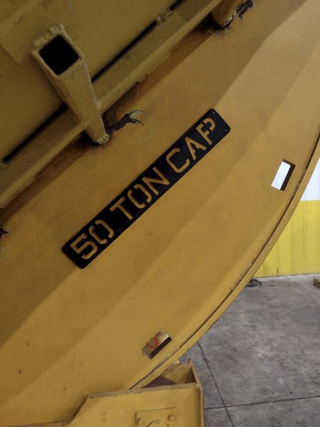 100,000 LBS BUSHMAN MODEL #MR9604 POWERED UPENDER / COIL FLIPPER WITH ROTATION: YOBRO #24612