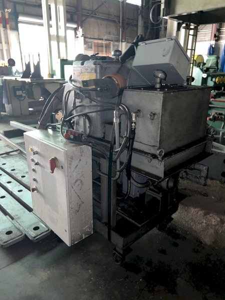 400 TON x 16' RODGERS MODEL #1F400 HYDRAULIC INCLINED FRAME HORIZONTAL WHEEL PRESS: STOCK #15558