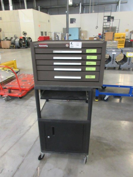 Kennedy 5-Drawer Tool Chest on Cart- Auction Item