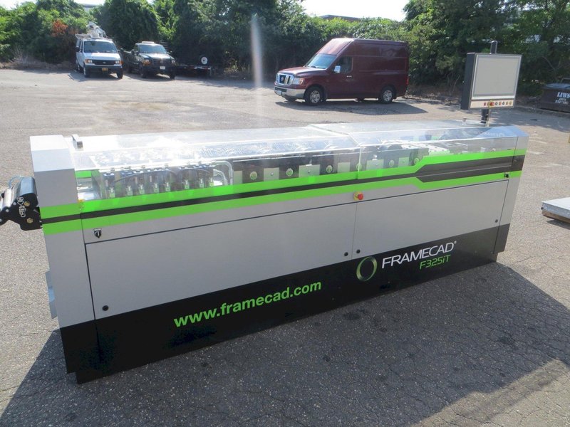 FRAMECAD System - Model F325iT - Produces Wall Frames, Trusses and Joists for Residential and Light Commercial Buildings