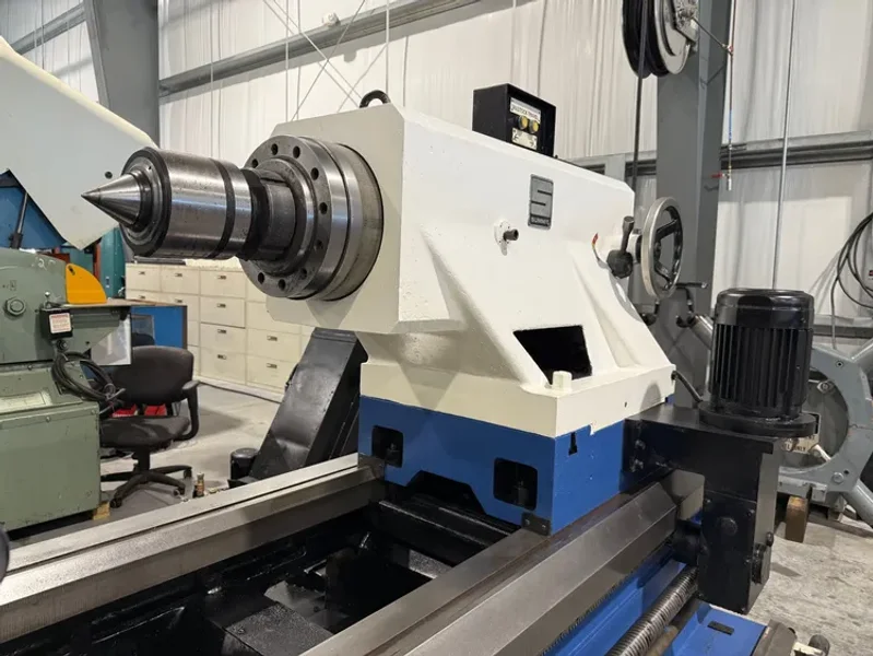SUMMIT 47-9 x 240”cc Hollow Spindle Lathe 2013’ 9” Bore DRO #7628