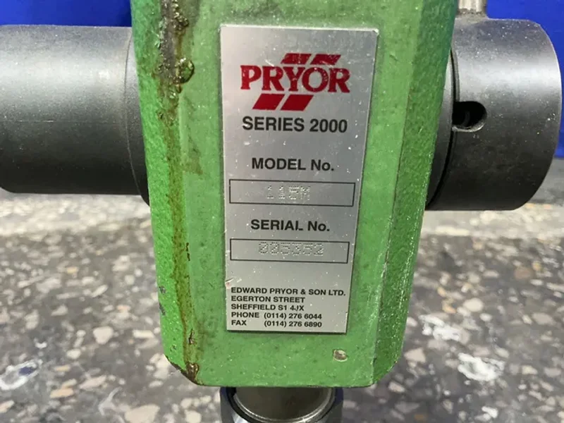 PRYOR 6.5” X 6.5” PERCUSSION PRESS STAMPING MACHINE  -  115M