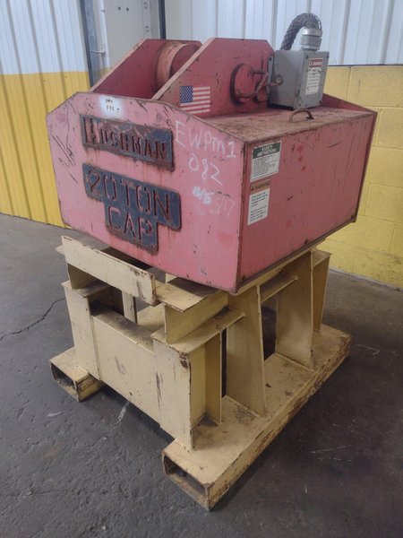 40,000 LBS 20 TON BUSHMAN CRANE HOOK ROTATOR: STOCK #16521