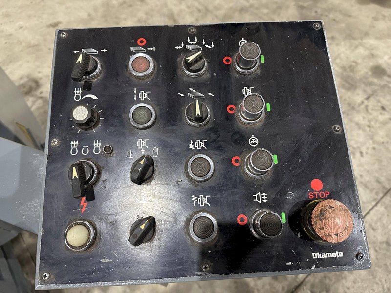 12&quot; x 24&quot; OKAMOTO MODEL #ACC-12.24ST 3 AXIS AUTOMATIC HORIZONTAL SURFACE GRINDER: STOCK #21943