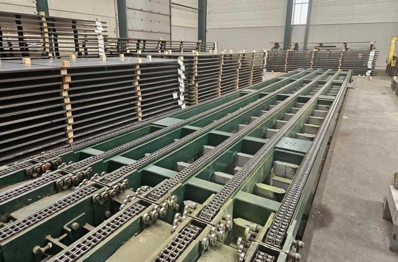 84" x 0.393" x 80,000# Red Bud Cut To Length Line