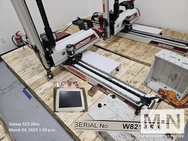 WITTMANN MODEL W821 SERVO ROBOT MFG 2020/2019