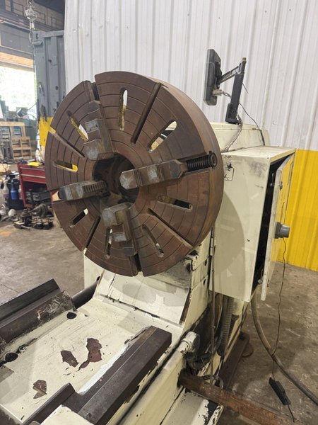 32" X 60" BIRMINGHAM MODEL #DL3260 GAP BED ENGINE LATHE, 2006, 5" HOLE : YOBRO #25340