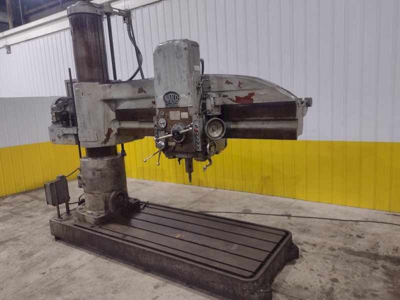 8&#039; X 19&quot; CARLTON MODEL #4A RADIAL ARM DRILL NEW 1996: STOCK #22069