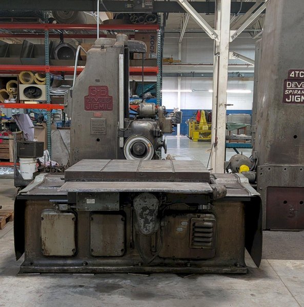 DEVLIEG 3B Jig Mill - 30" x 48" Table with DRO