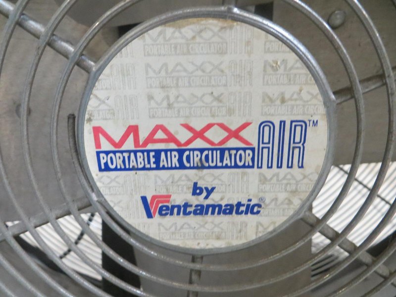 MaxxAir Heavy Duty Shop Fan - Portable on Casters- Auction Item