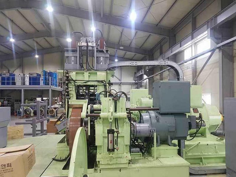 4 HI 1 Stand Ruesch Reversing Rolling Mill STOCK #3563