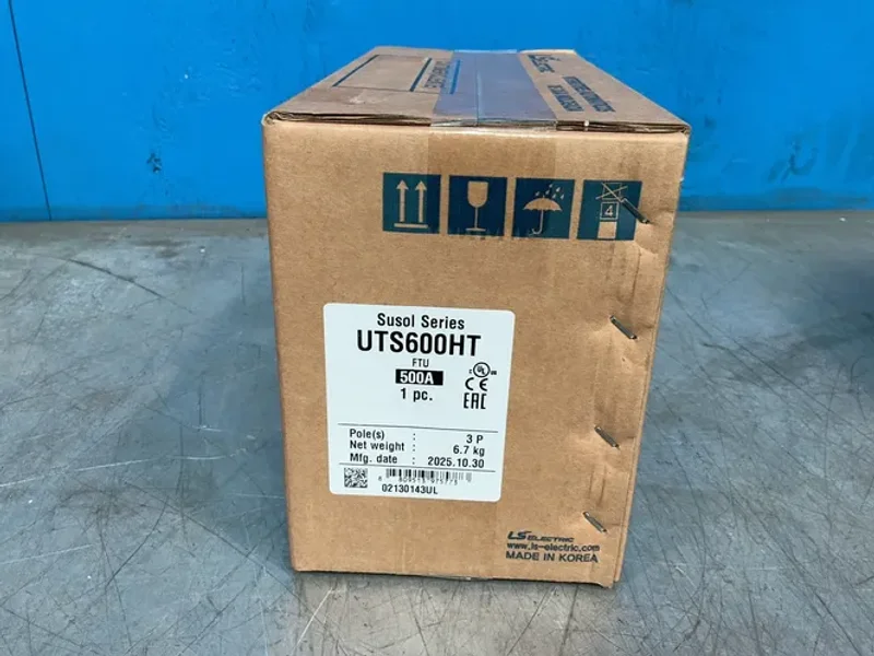 LS ELECTRIC 500 AMPS MOLDED CASE CIRCUIT BREAKER   -  02130143UL