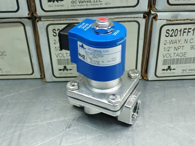 GC VALVES PILOTED SOLENOID VALVE, 15PCS  -  S201FF16J7DG4