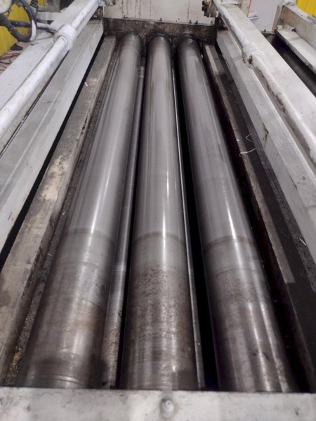 48&quot; x 14 GA ROWE 7 ROLL POWERED COIL STRAGHTENER: STOCK #22749