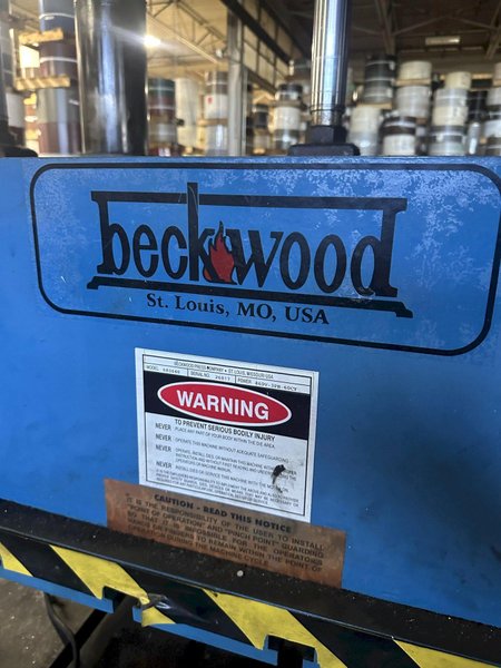 BECKWOOD 4 POST HYDRAULIC PRESS: STOCK #23242