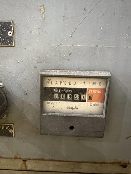 78" X 50' BESCO PORTABLE LATHE, ONSITE TURBINE WORK: STOCK #20735