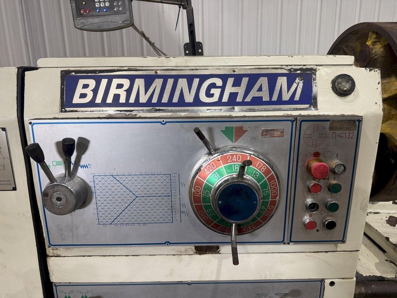 32" X 60" BIRMINGHAM MODEL #DL3260 GAP BED ENGINE LATHE, 2006, 5" HOLE : YOBRO #25340