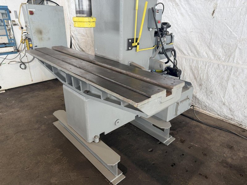 100 TON EITEL C-FRAME HYDRAULIC STRAIGHTENING PRESS. STOCK # 0436326