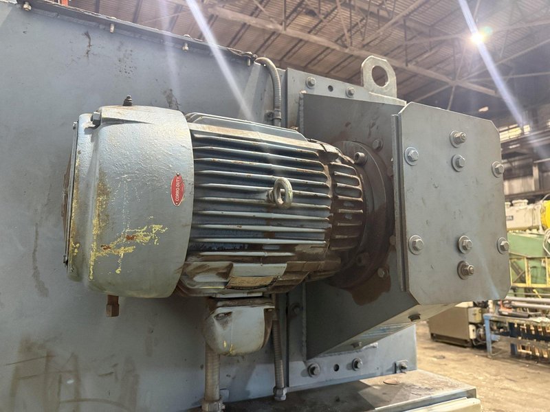 72” PANGBORN MODEL #6LK-7 ROTARY TABLE SHOT BLAST MACHINE, ONLY 962 HOURS: YOBRO #25200