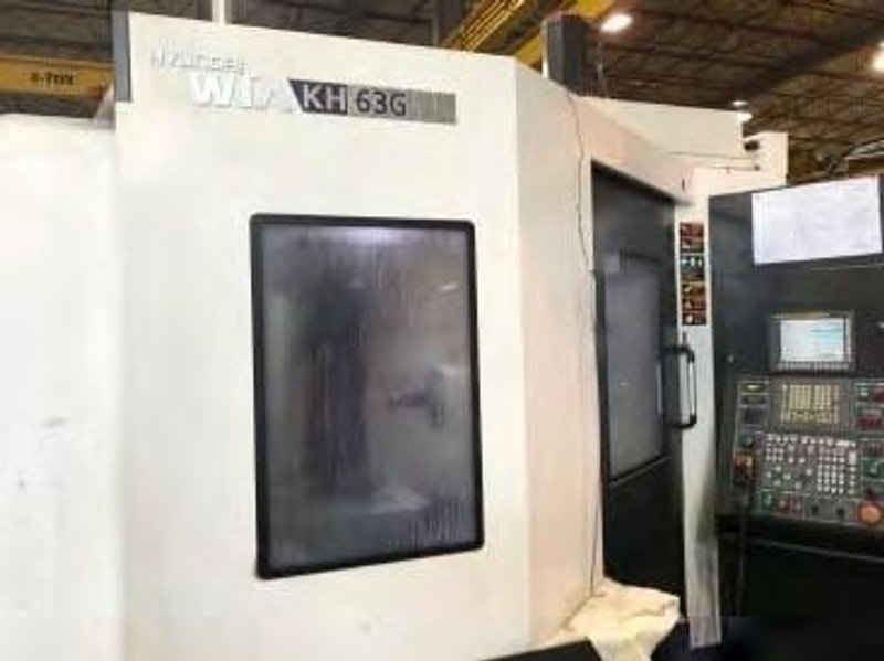 Hyundai WIA Model KH63G CNC Horizontal Machining Center, New 2012