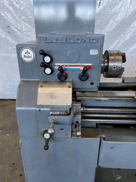 15" X 30" LEBLOND REGAL ENGINE LATHE. STOCK # 0849022