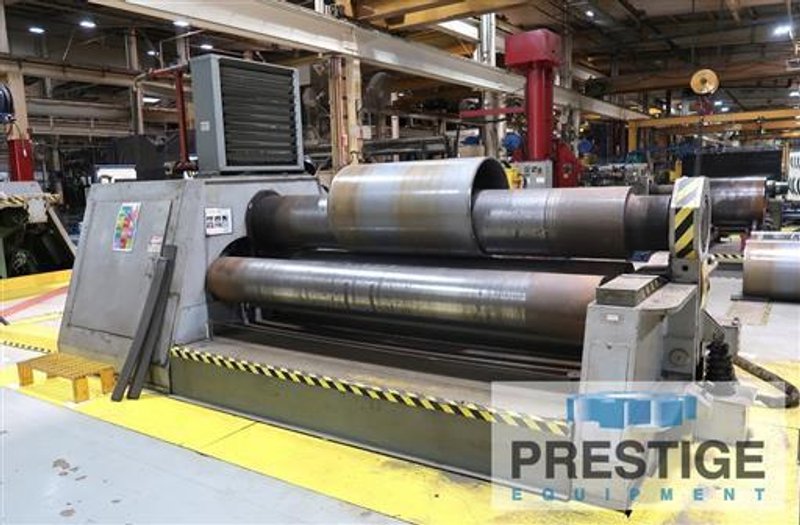 M G Industries EH 430/40 4-Roll 1.56" x 122" Hydraulic Plate Bending Roll