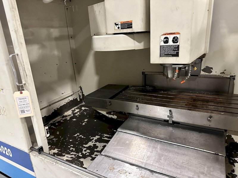 Fadal VMC-4020 Used Vertical Machining Center For Sale - 2001