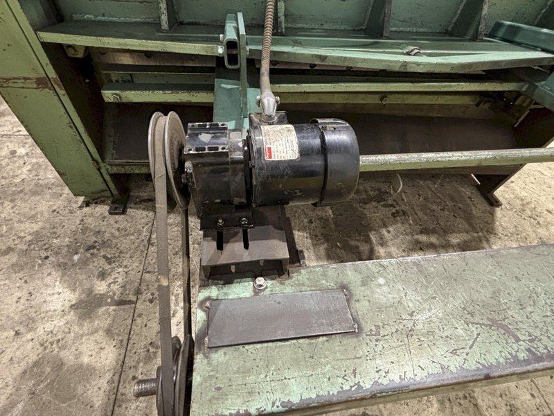 8&#039; X 1/4&quot; BETENBENDER HYDRAULIC POWER STEEL SQUARING SHEAR: STOCK #23332