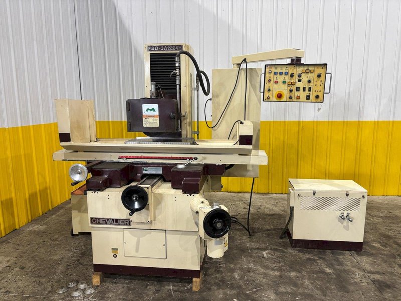 12&quot; X 24&quot; CHEVALIER MODEL #FSG-3A1224H 3 AXIS AUTOMATIC HORIZONTAL SURFACE GRINDER: YOBRO #24048