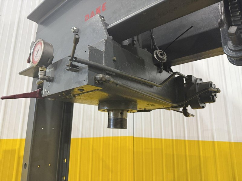150 TON DAKE MODEL #5-150 HYDRAULIC H-FRAME PRESS: YOBRO #24148